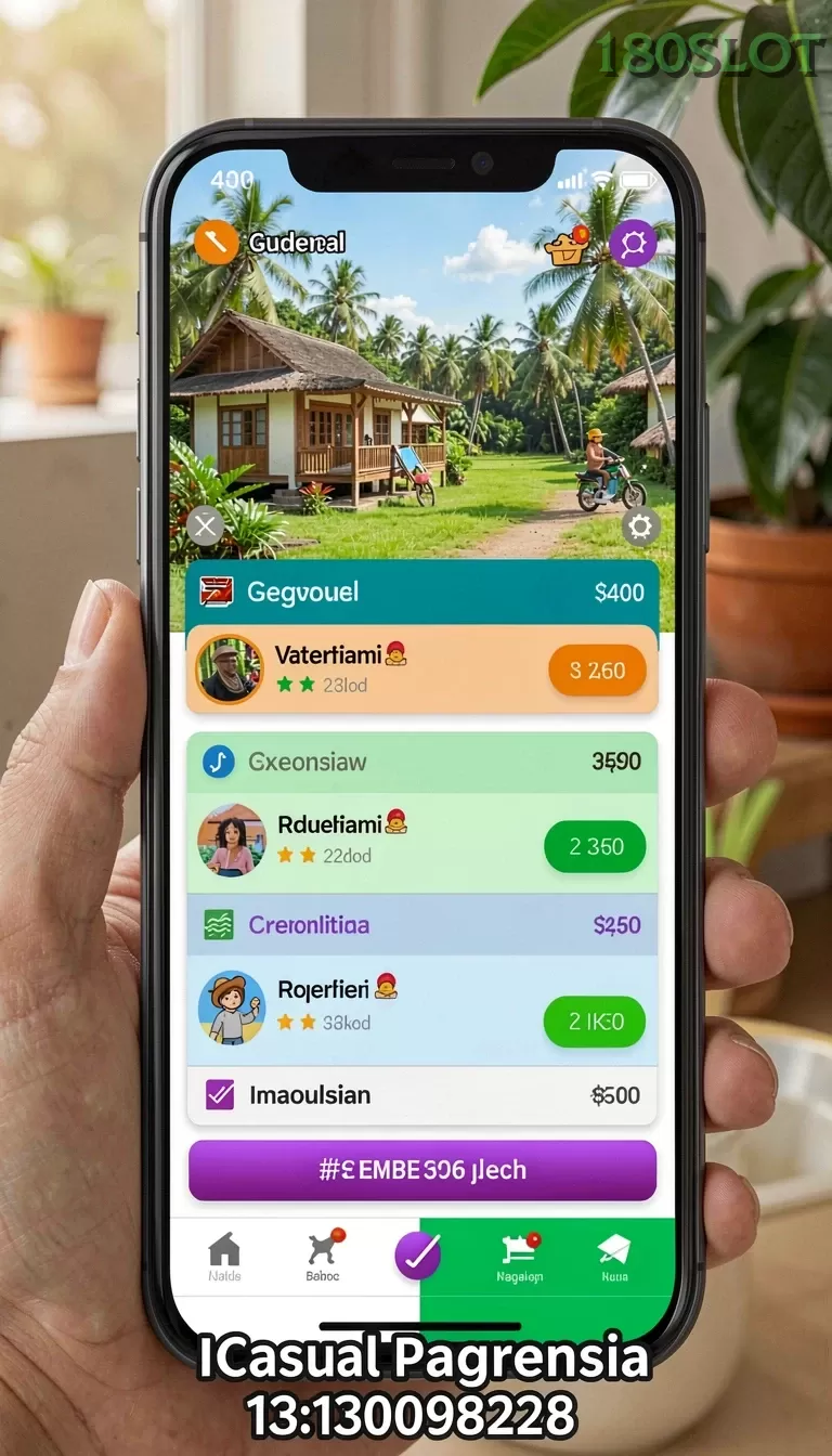 Cuplikan layar SLOT39 — pengaturan akun